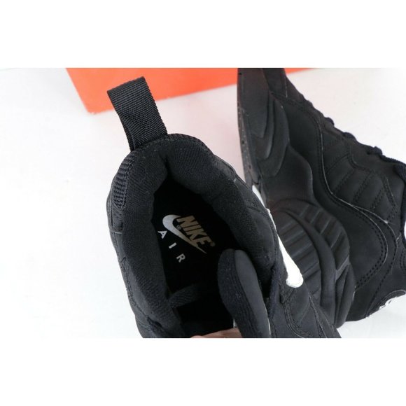 NOS Vintage 90s Nike Air Tenacity Low Basketball Shoes Sneakers Black - Picture 7 of 10